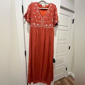 Roolee maxi dress. Size M